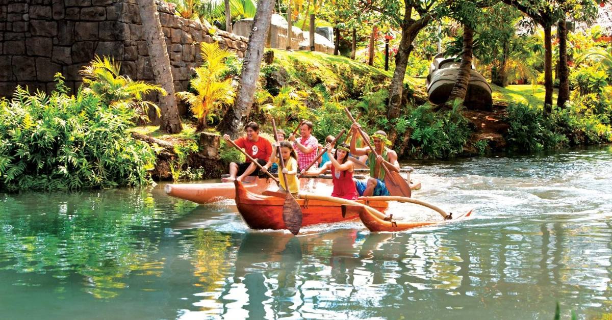 Vui chơi tại Polynesian