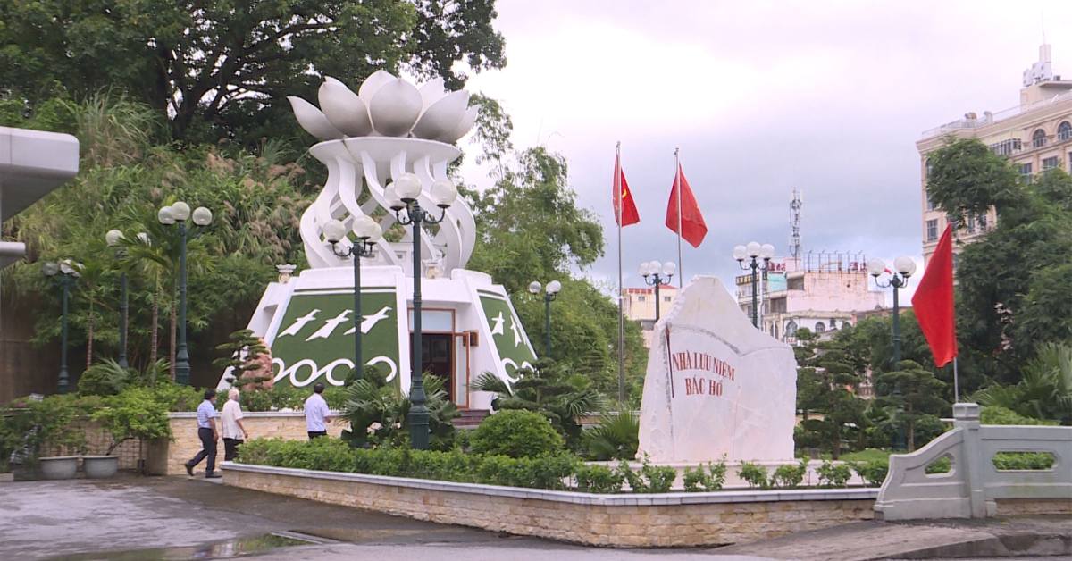 Nhà lưu niệm Bác Hồ tại trạm biên phòng cửa khẩu Bắc Luân