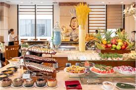 Ăn sáng buffet khách sạn